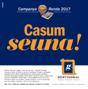 Creativitat Disseny Publicitat · Campanya Renda Gestingral