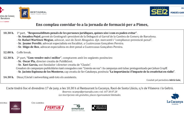 Jornada gratuïta - SER EMPRESARIOS